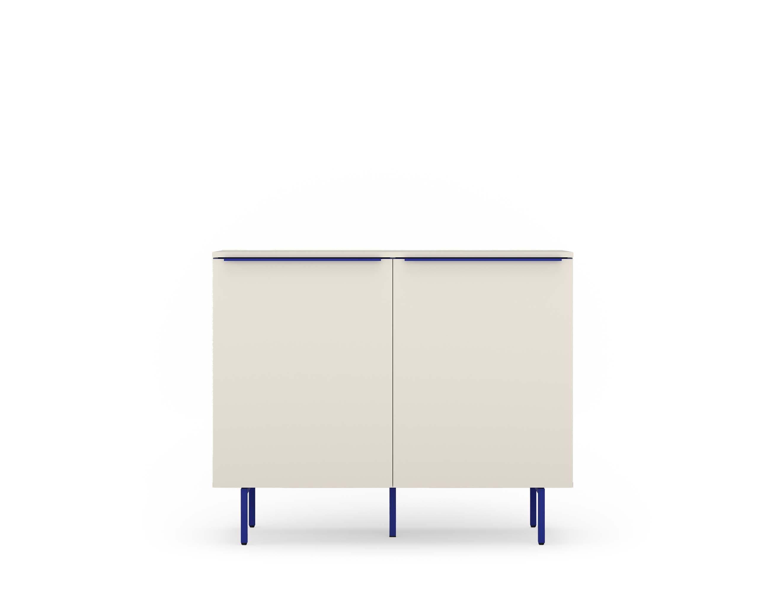 TOM TAILOR HOME Sideboard COLOR PUZZLE Medium Cabinet 05 – 2 Türen mit Soft-Close, Breite 1100 mm – Stauraum mit besonderem Farbkick