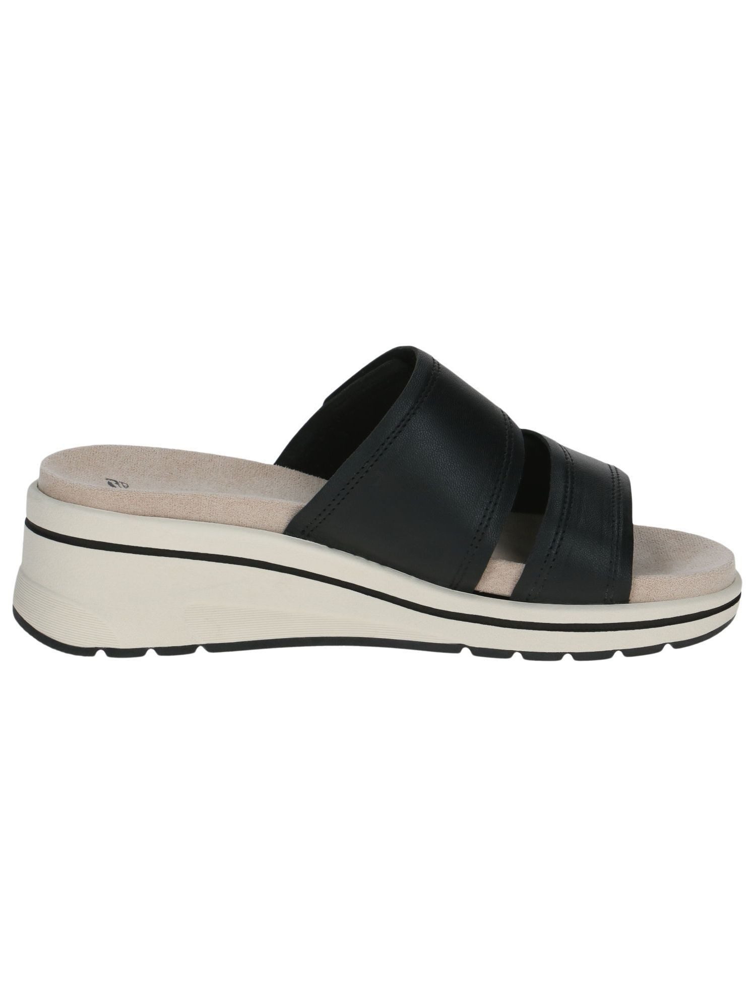 Caprice Cap Mem/rem/ws aus Leder Keilabsatz 9-27207-46 Keilpantolette