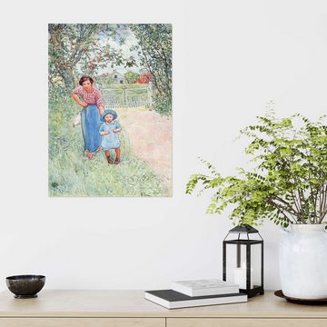 Posterlounge Wandfolie Carl Larsson, Grüß schön den Onkel, Malerei