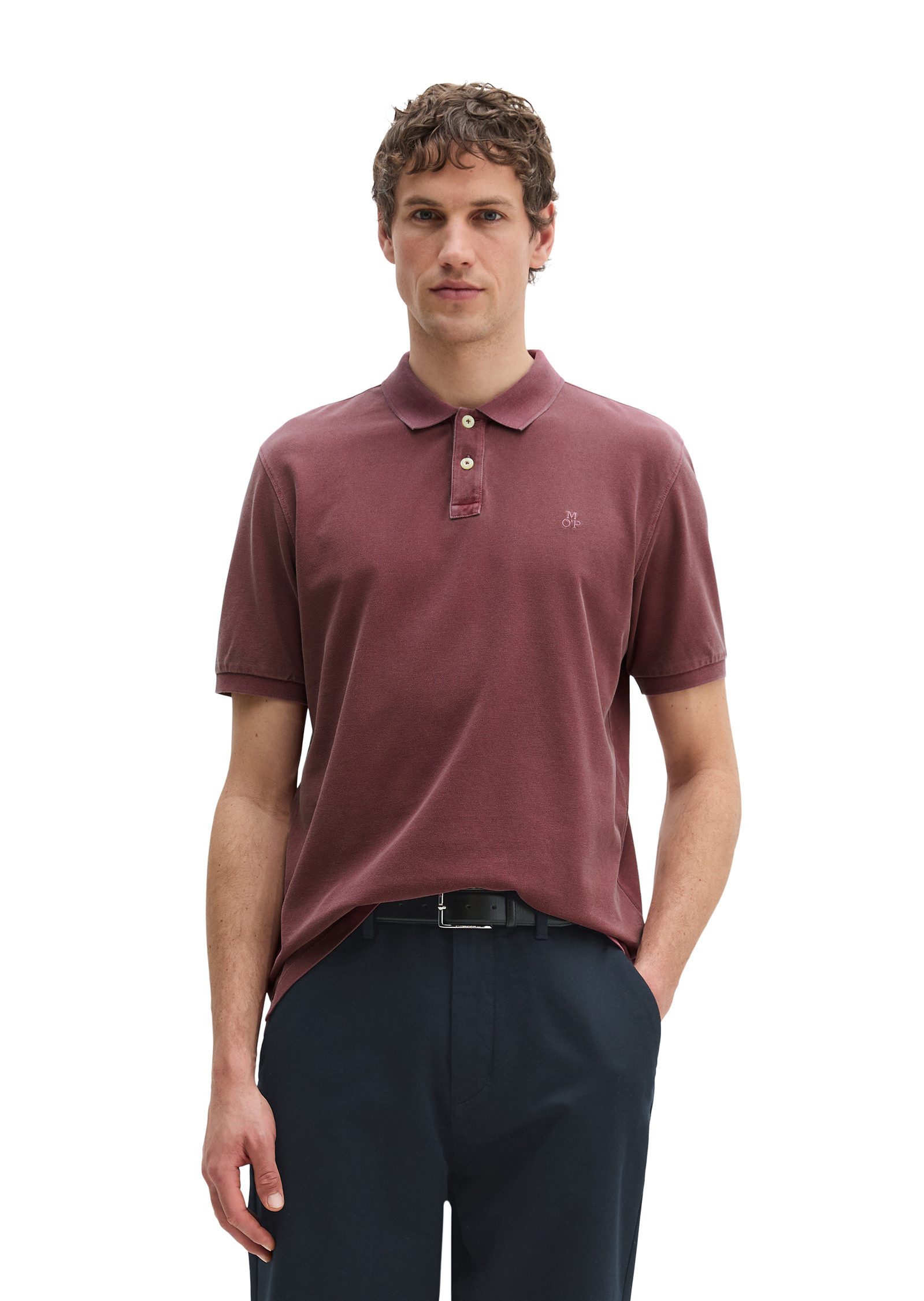 Marc O'Polo Poloshirt aus Bio-Baumwolle