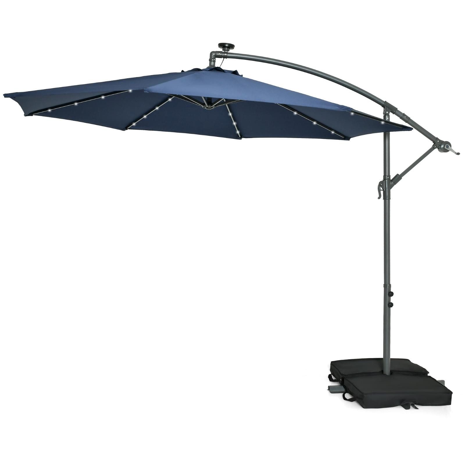 KOMFOTTEU Sonnenschirm Ø 300 cm, mit günstig online kaufen
