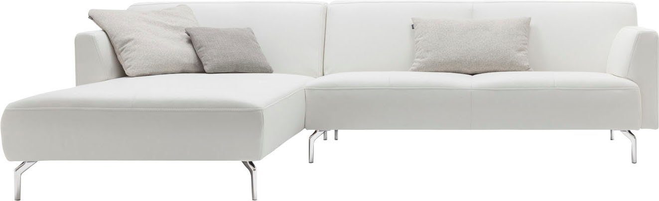 hülsta sofa Ecksofa cm hs.446, minimalistischer, Optik, 317 Breite schwereloser in