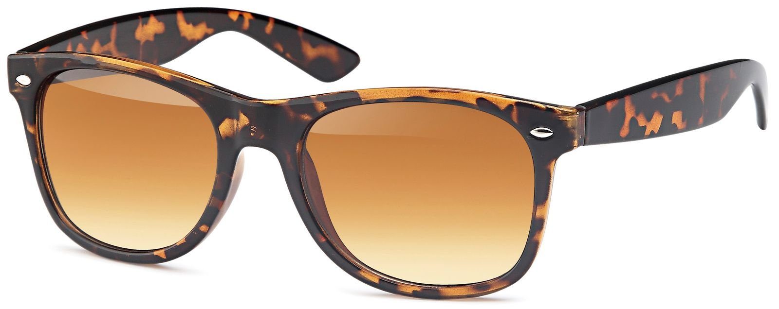 Sonnenbrille Nerd Sonnenbrille mit Rechteckigen Gläsern