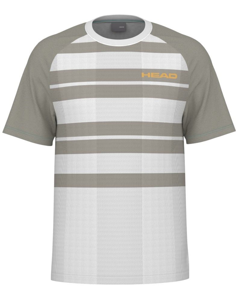 Head T-Shirt Performance (feuchtigkeitsabsorbierend) weiss/beige Herren