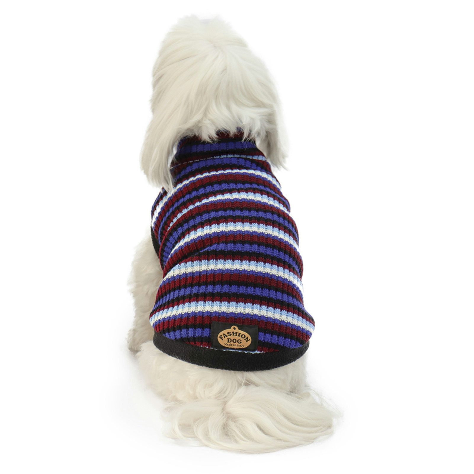 Fashion Dog Hundepullover Hunde-Pullover mit Fleecekante, 47 cm