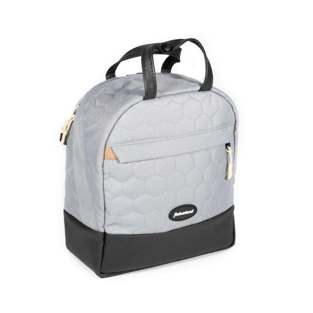 Haberland Fahrradtasche Haberland Bella Rucksack-Lenkertasche 7 l - schwarz/grau