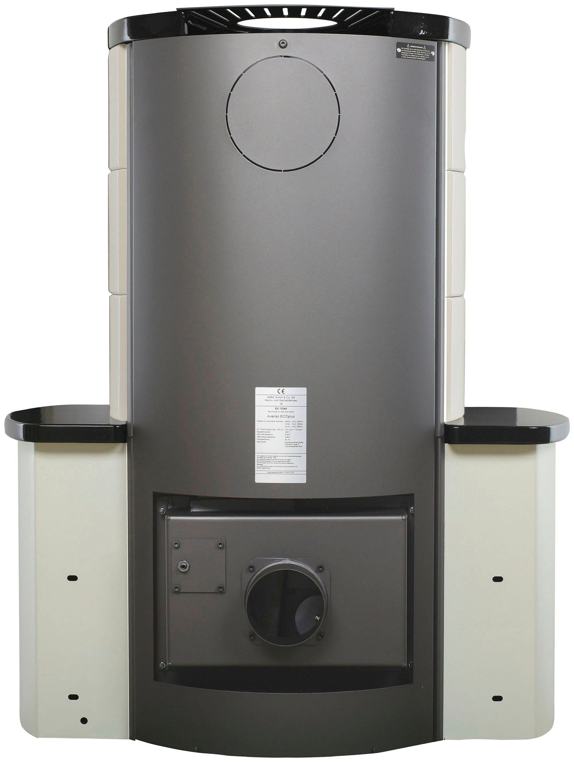 HARK Kaminofen Avenso GT ECOplus 6 KW, 6 kW, Dauerbrand, Cr.Weiß/M.Schwarz, mit EcoPlus Filter – Bild 4 von 5