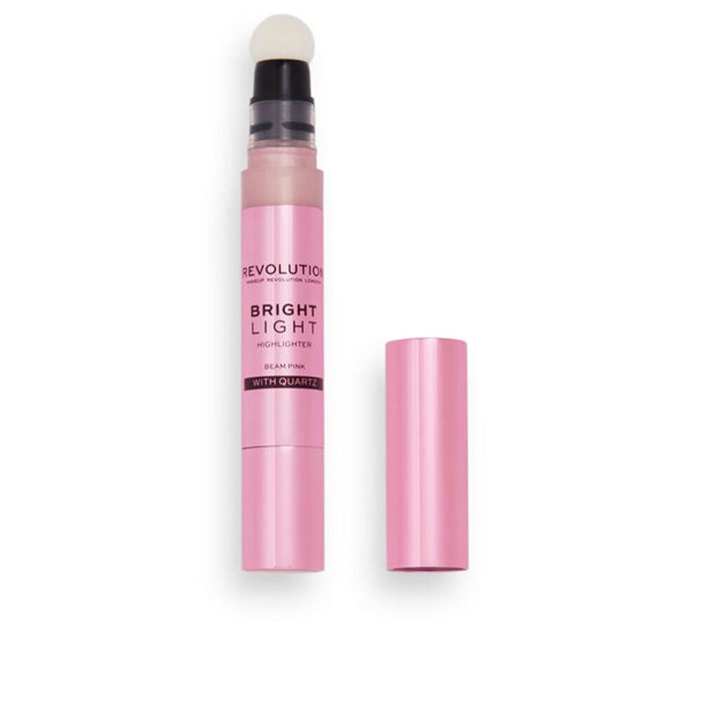 MAKE UP REVOLUTION Highlighter Revolution Makeup Revolution Bright Light Highlighter Beam Pink