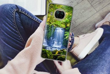 MuchoWow Handyhülle Dschungel - Wasserfall - Australien - Pflanzen - Natur, Phone Case, Handyhülle Xiaomi Mi 10T Lite, Silikon, Schutzhülle