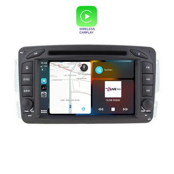 TAFFIO Für Mercedes W463 W163 W170 W639 W369 Touch Android Autoradio CarPlay Einbau-Navigationsgerät