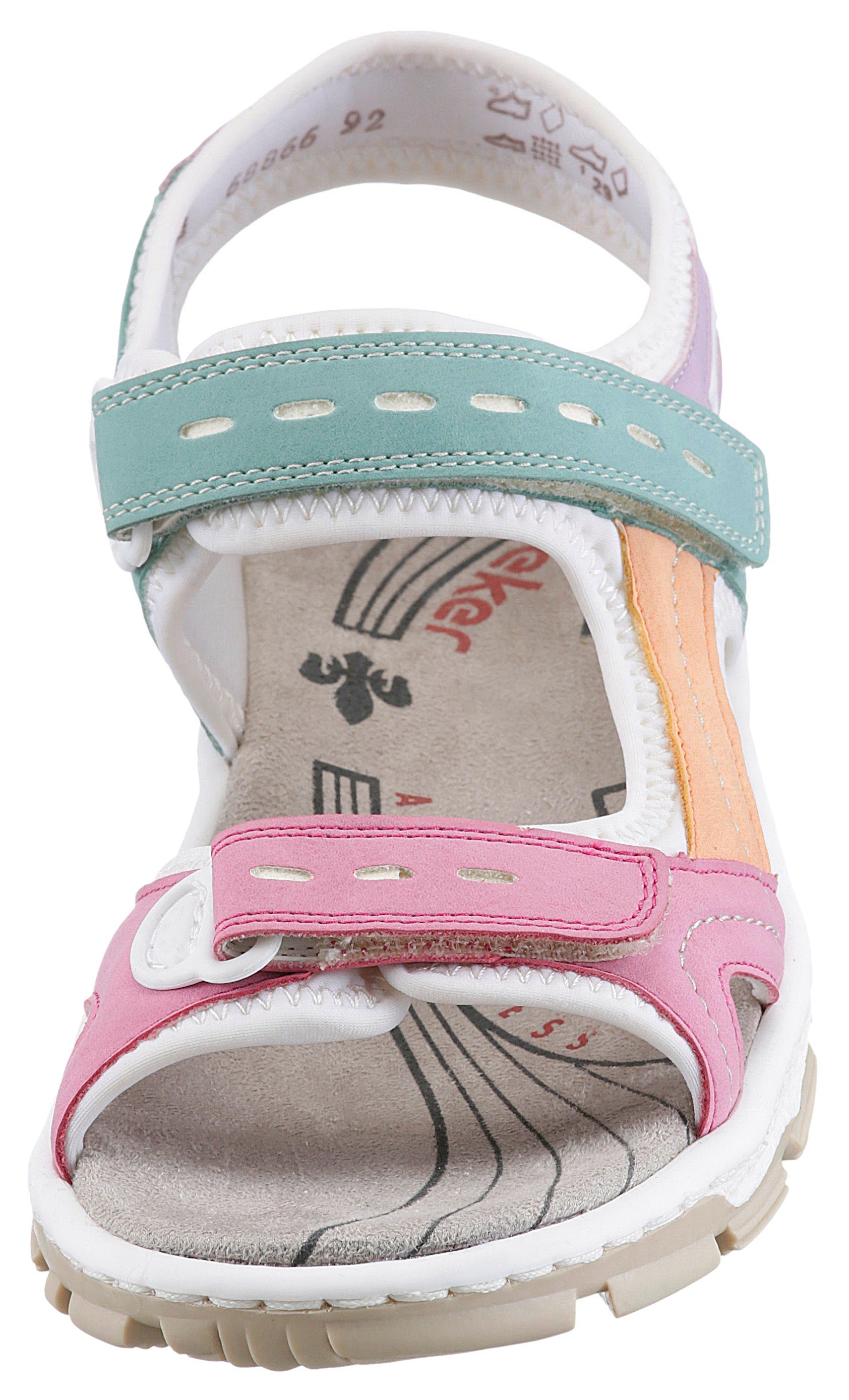 Rieker Riemchensandale Sommerschuh, Sandalette,150 Jahre RIEKER Jubiläumsartikel