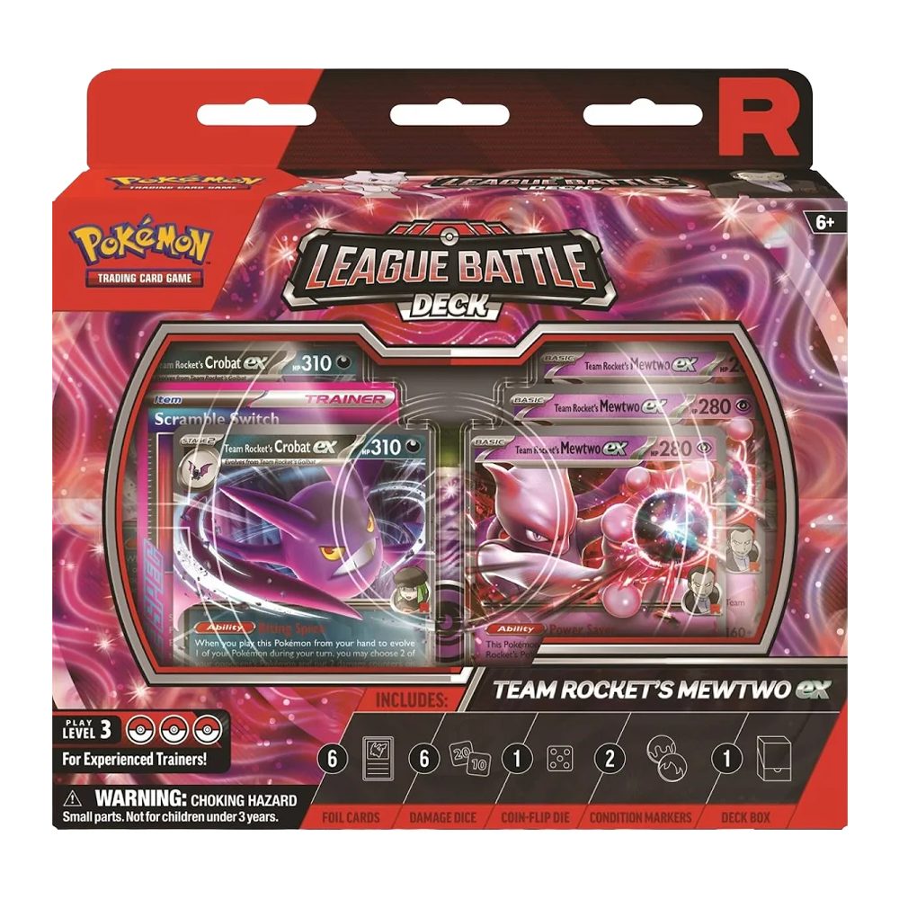 The Pokémon Company Sammelkarte Pokemon Team Rockets Mewtu Ex Liga Kampfdeck Deutsch