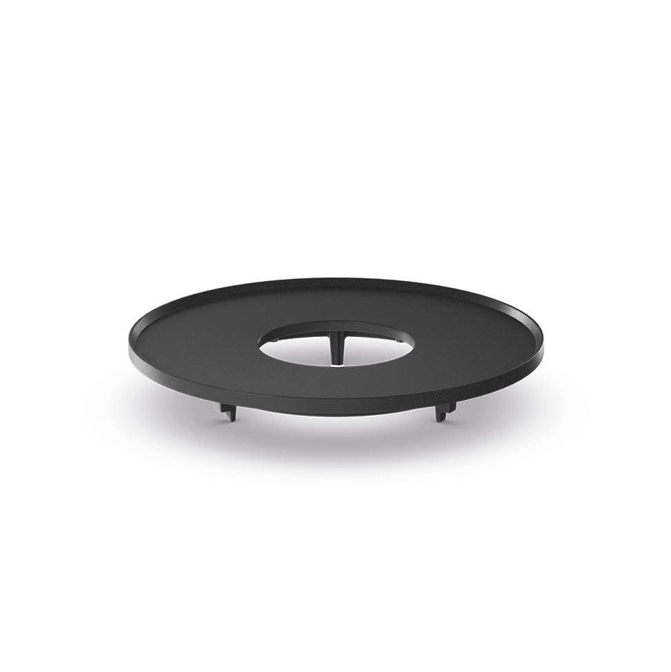 höfats Feuerschale MOON 45 Plancha, (Optimale Wärmespeicherung für Grillgut jeder Größe, Antihaftbeschichtung für fettarmes grillen, aus emailliertem Gusseisen)