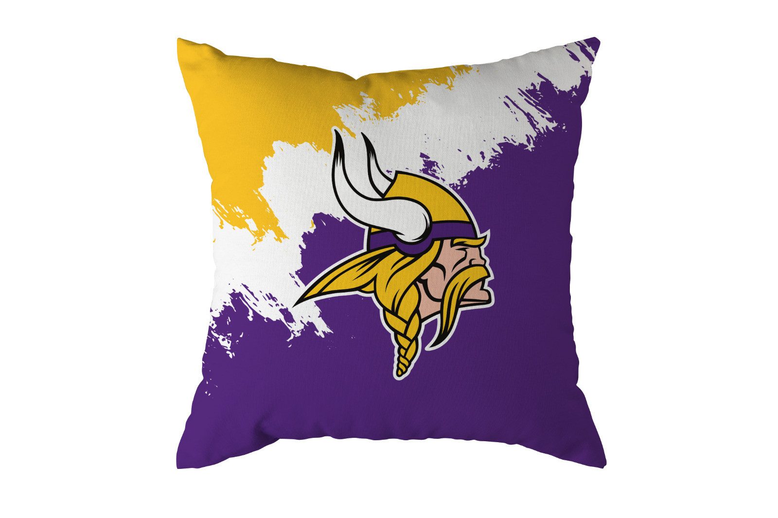 Great Branding Dekokissen Great Branding Kissen Minnesota Vikings "Brush" 50x50cm