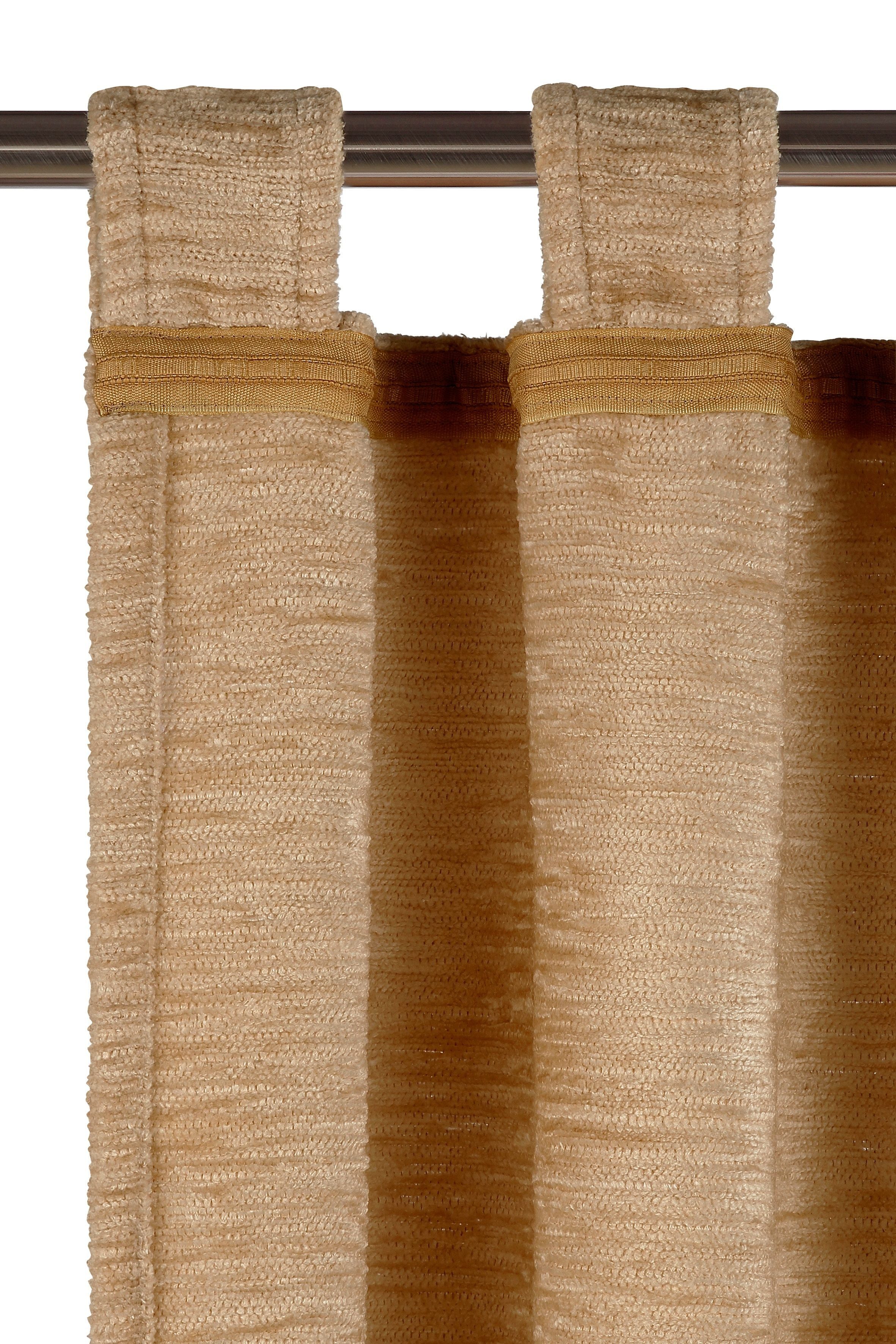 Wirth Vorhang Trondheim 234 g/m² (1 St), Schlaufen, blickdicht, Chenille