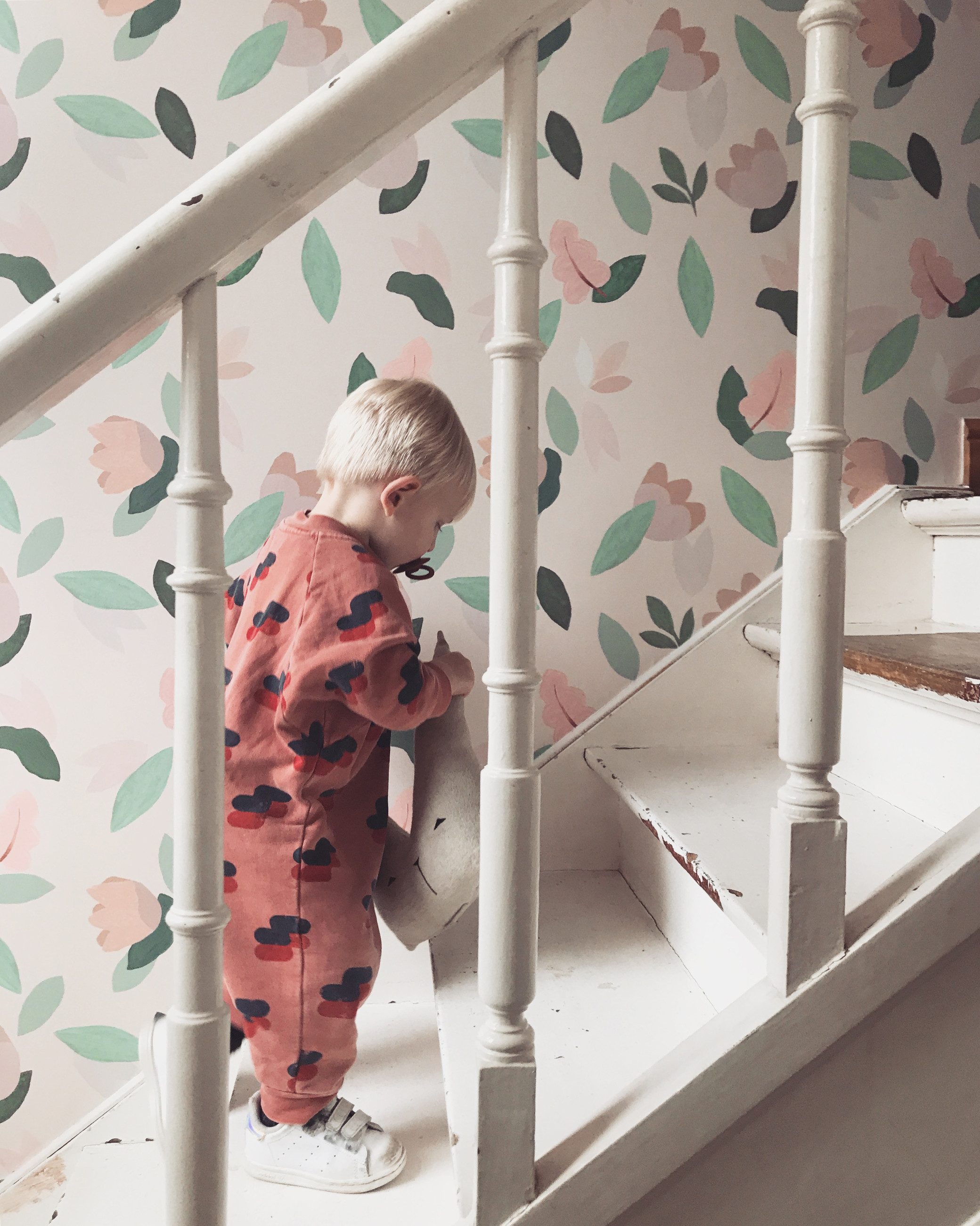 Rasch Fototapete ParisParis in Rosa, Roomblush - RB206, glatt, floral, geblümt, gemustert, mehrfarbig, (1 St)