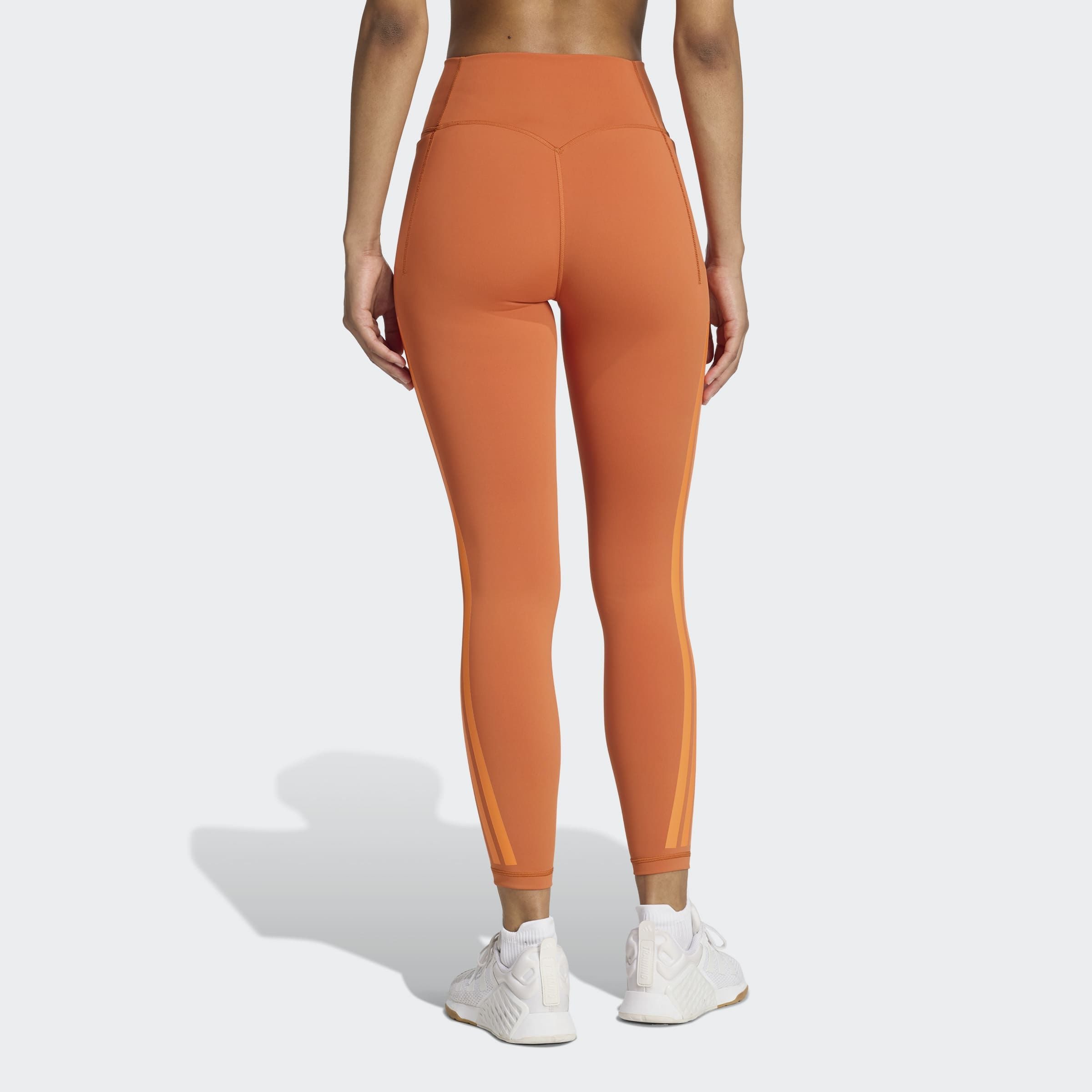 adidas Performance Trainingstights OPTIME WORKOUT 3-STREIFEN 7/8 LEGGINGS