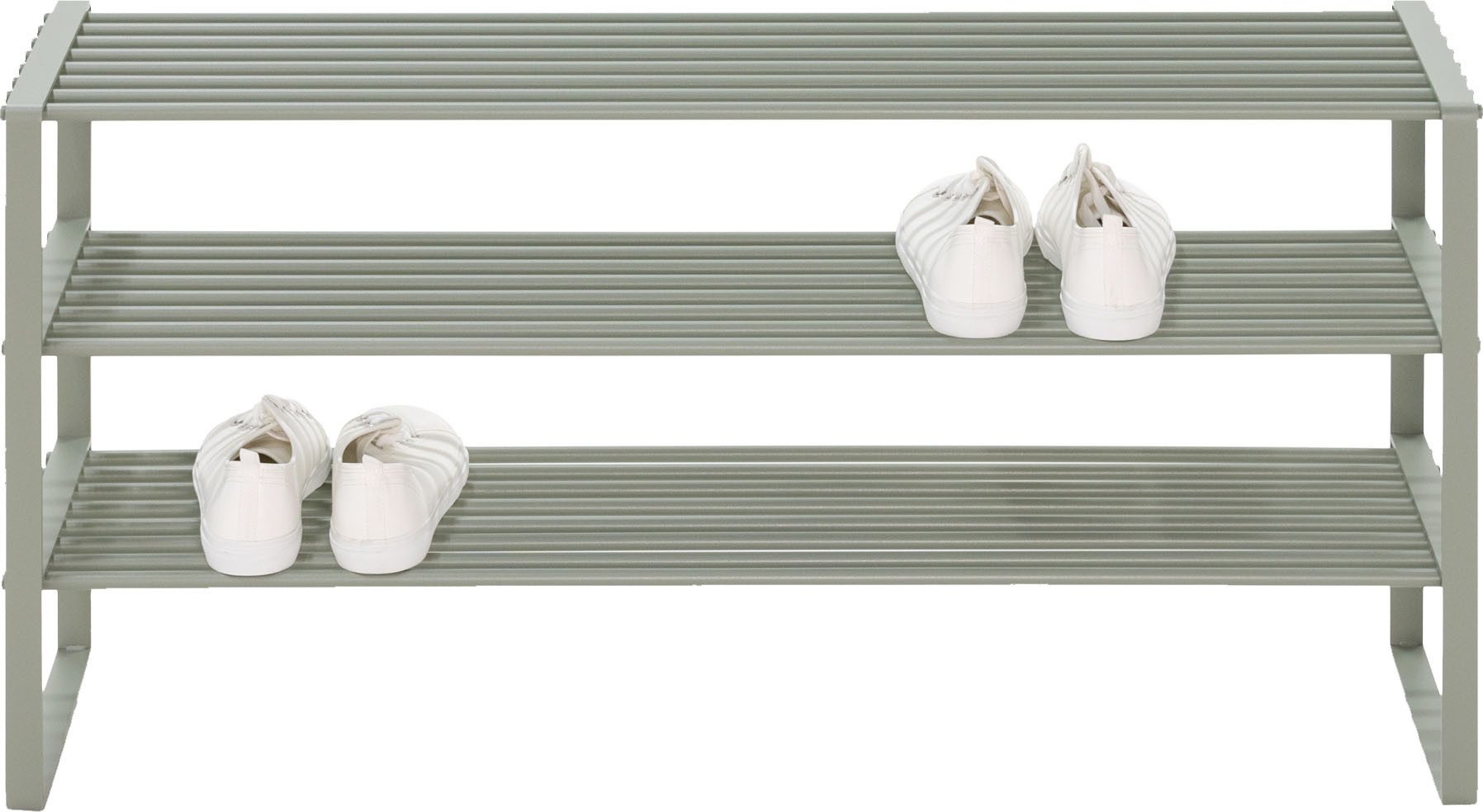 Spinder Design Schuhregal REX SR 2, 1-tlg., Regal aus Stahl, wahlweise Breite 70 cm oder 100 cm