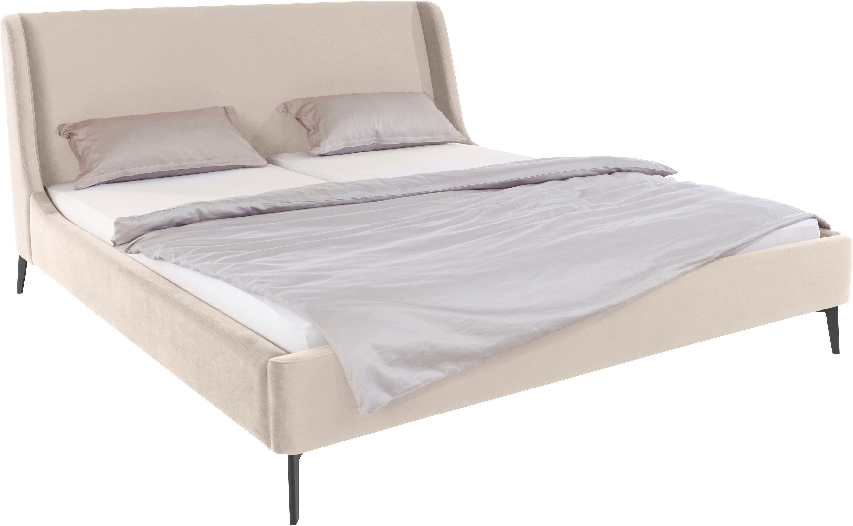 LeGer Home by Lena Gercke Polsterbett Mayra, 3 verschiedene Farben und 2 Bezugsqualitäten. Reduzierter Preis € 144,91. Unverbindliche Preisempfehlung € 649,99