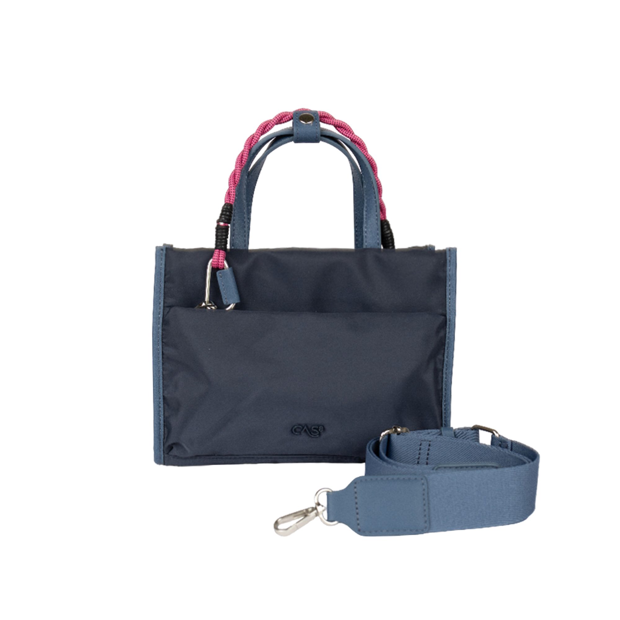 Cas8 Handtasche Nele 35350 von Cas8 - kompakt, modisch und funktional, Innenfutter in modischer Kontrastfarbe