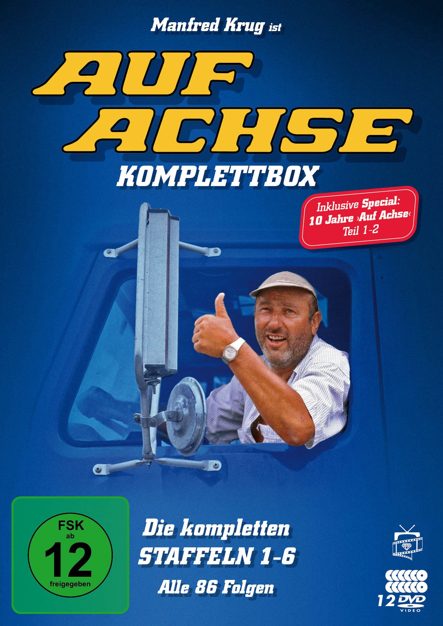 Fernsehjuwelen DVD Auf Achse - Komplettbox (Alle 86 Folgen) (12 DVDs), (1-St)