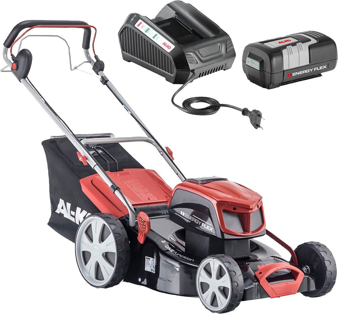 AL-KO Akkurasenmäher 46.9 Li SP SET, 46 cm Schnittbreite, (Set), mit Radantrieb, Akku und Ladegerät