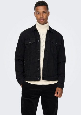 ONLY & SONS ONLY & SONS Jeansjacke »ONSCOIN BLACK ...