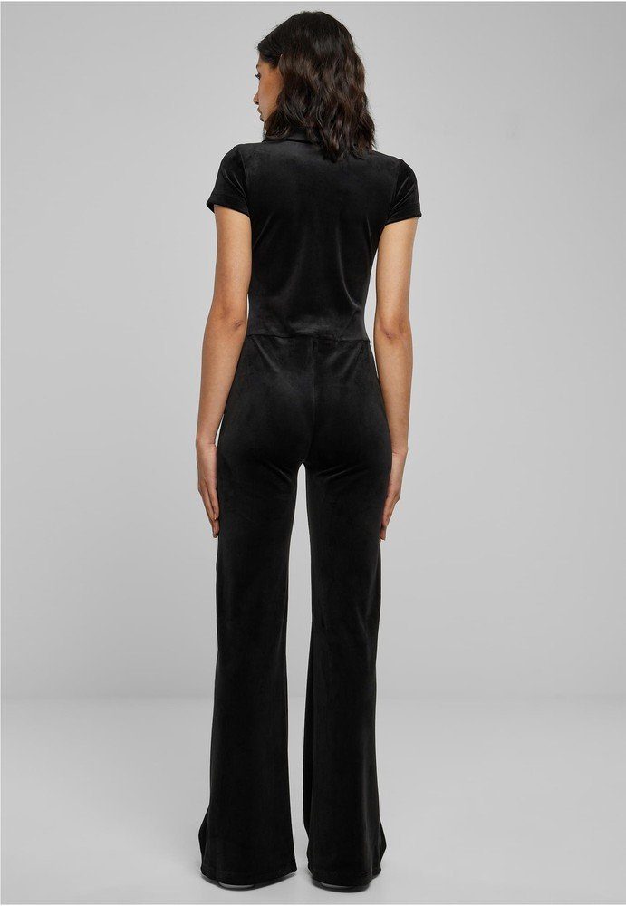 URBAN CLASSICS Overall Ladies Velvet Jumpsuit – Bild 3 von 5