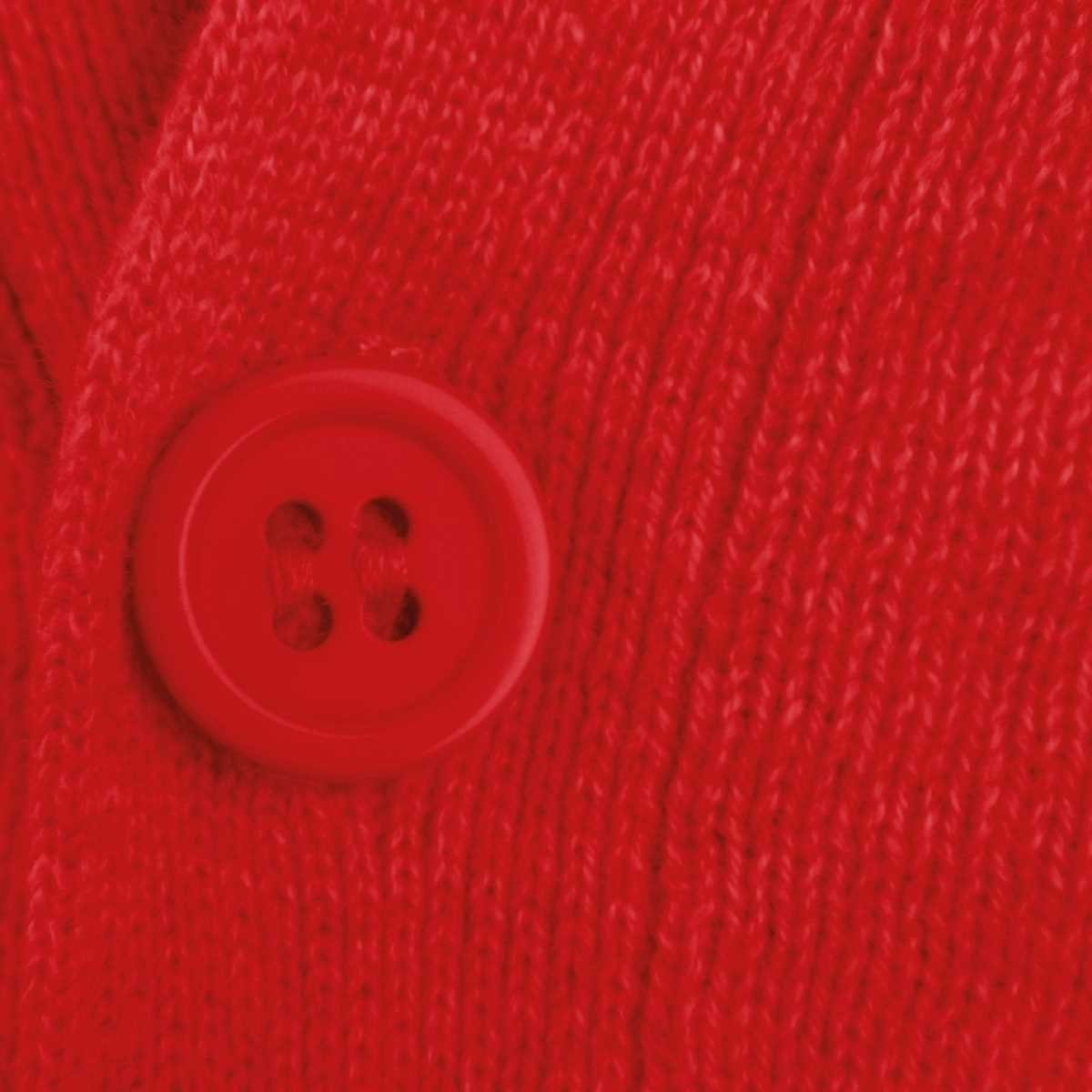 Fashion Ausführungen vielen hemmy in Cardigan versch. Jacke (1-tlg) Pullover Cardigan Übergrößen, verfügbar Herren in Rot