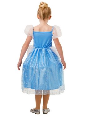 Rubie´s Kostüm Disney Prinzessin Cinderella Glitzerkostüm für Kin, Prinzessinnenkleid mit jeder Menge Glanz und Glitter