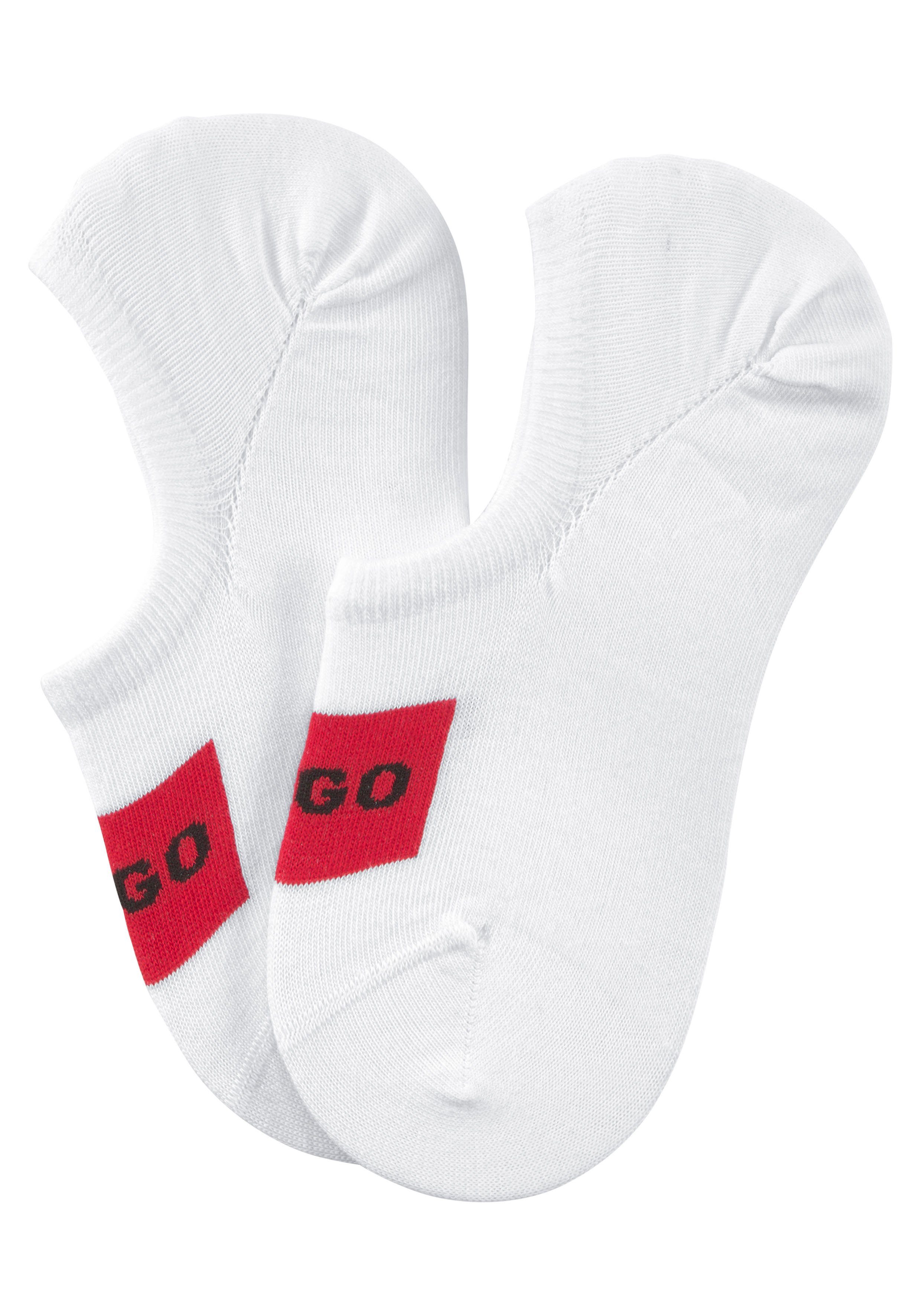 W (2-Paar) Freizeitsocken LOW CUT 2P HUGO CC White LABEL