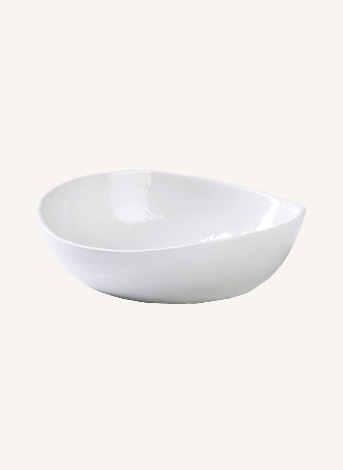 Lambert Schale Piana Schüssel Porzellan, weiß D 20,5 cm, H 6 cm, Porzellan/ uni