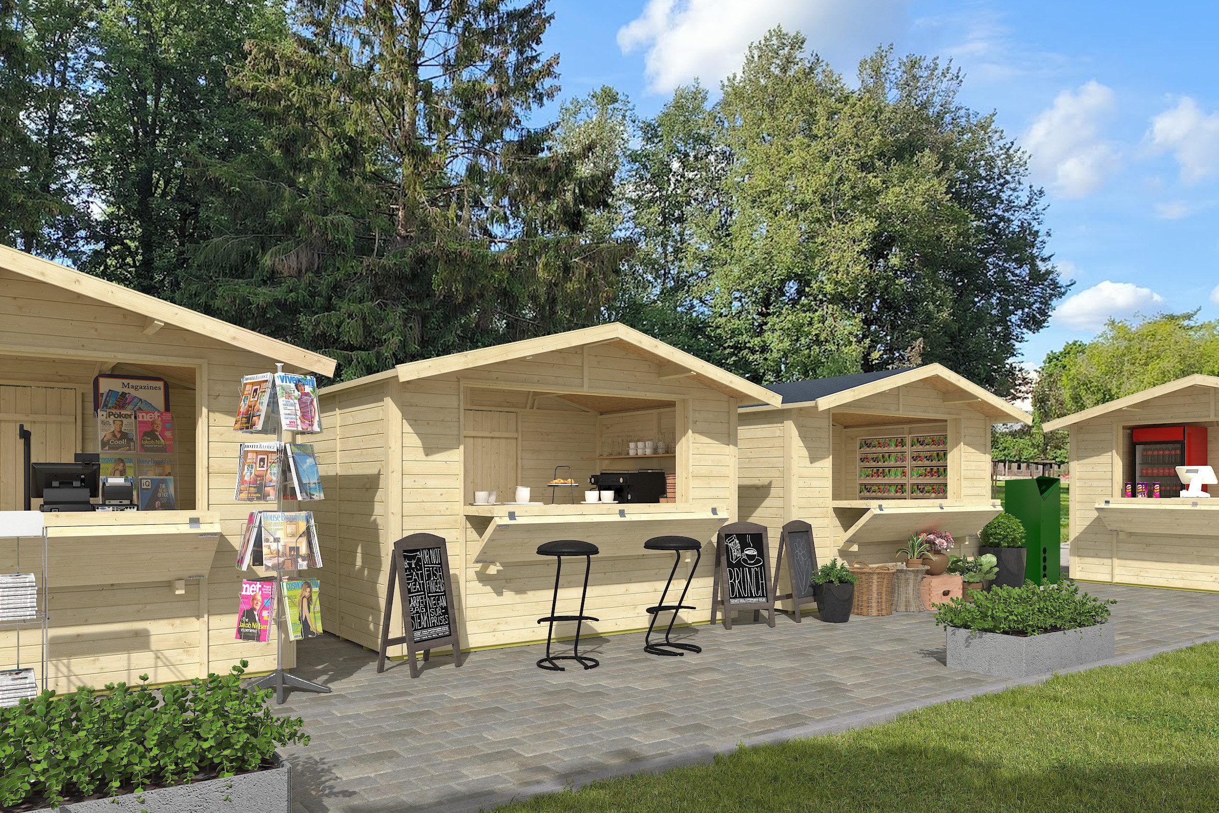 Gartenhaus Elementhaus KENT 5