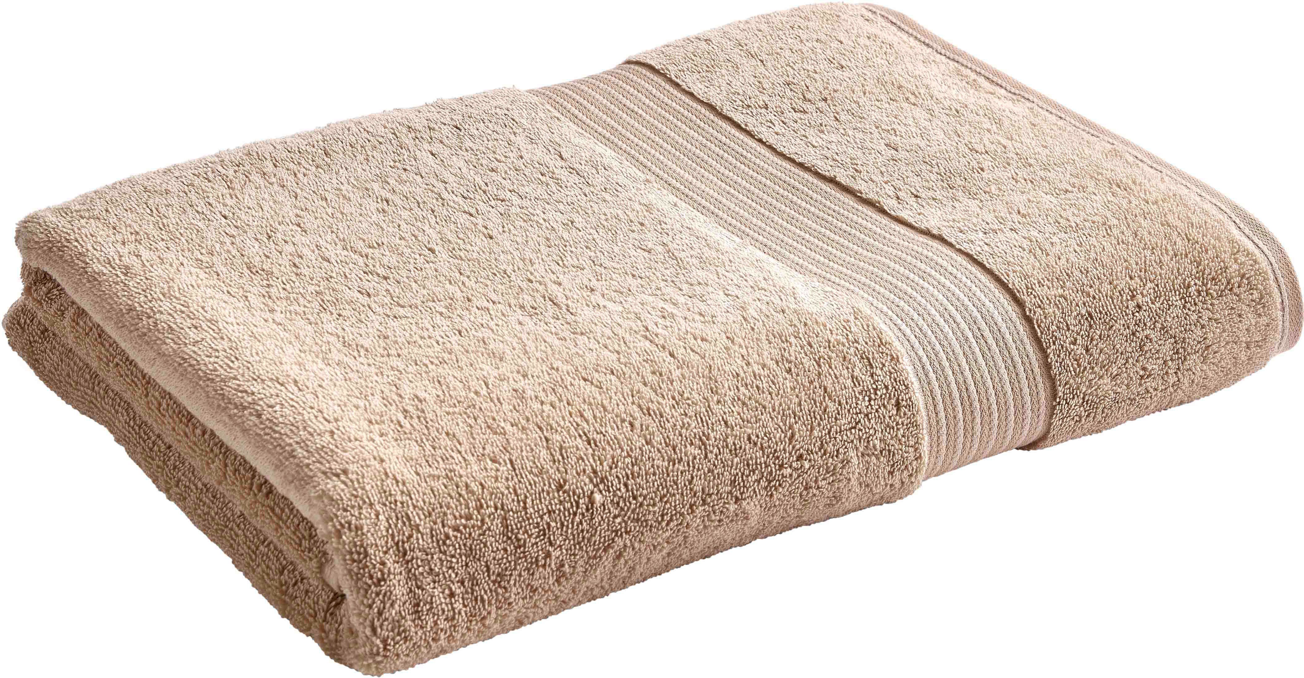 Christy Strandtücher Supreme, Walkfrottier (2-St), Premium Handtuch in Luxusqualität, 650g/m², 100 x 180, 2er Set