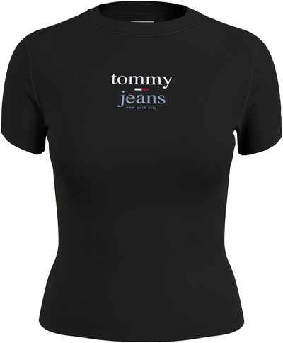 Tommy Jeans Kurzarmshirt »TJW BABY ESSENTIAL LOGO 2 SS« im Basic-Style mit Tommy Jeans Schriftzug