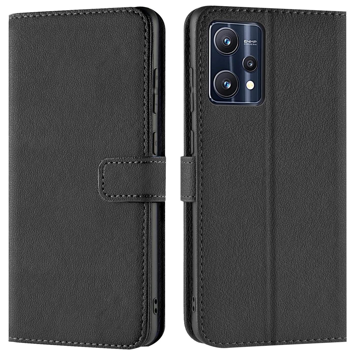 CoolGadget Handyhülle Wallet Klapp Tasche Book Case für Realme 9 Pro+ / Realme 9 4G 6,4 Zoll, Hülle Klapphülle Flip Cover Etui Schutzhülle