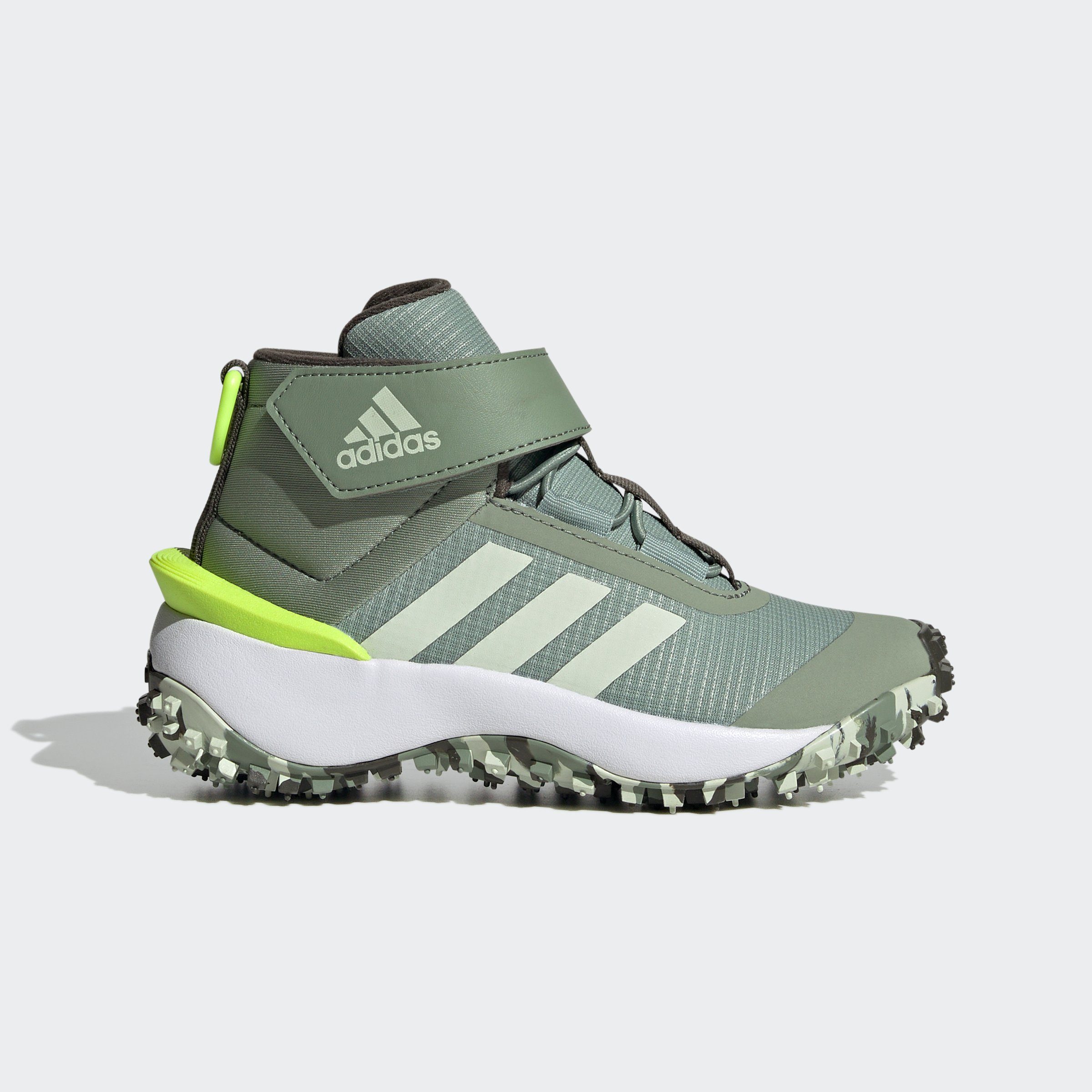 adidas Sportswear FORTATRAIL KIDS / Silver Green Wanderschuh Linen / Lemon Lucid Green