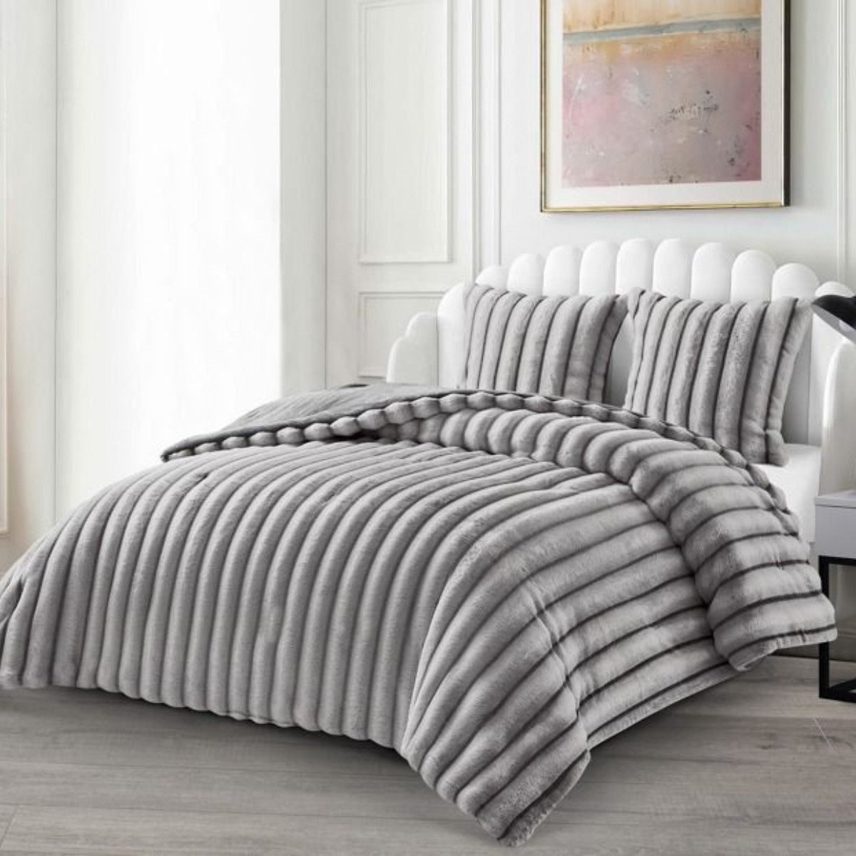 alesvelt Tagesdecke Set Peri Überwurf Decke 3-Teilig 235X250 CM 2 Personen günstig online kaufen