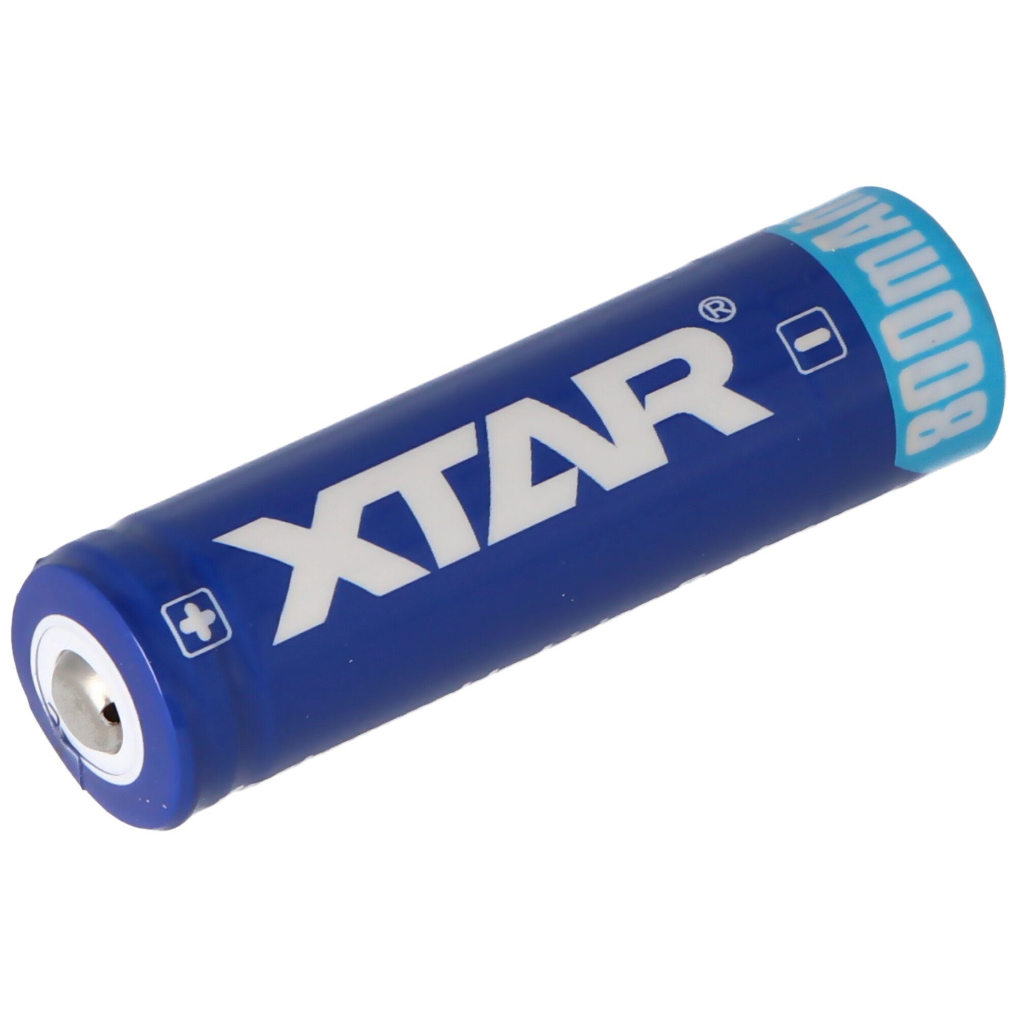 XTAR Xtar 14500 - 800 mAh 3,6 V bis 3,7 Volt geschützter Li-Ion-Akku 50,5x Akku 800 mAh (3,7 V)