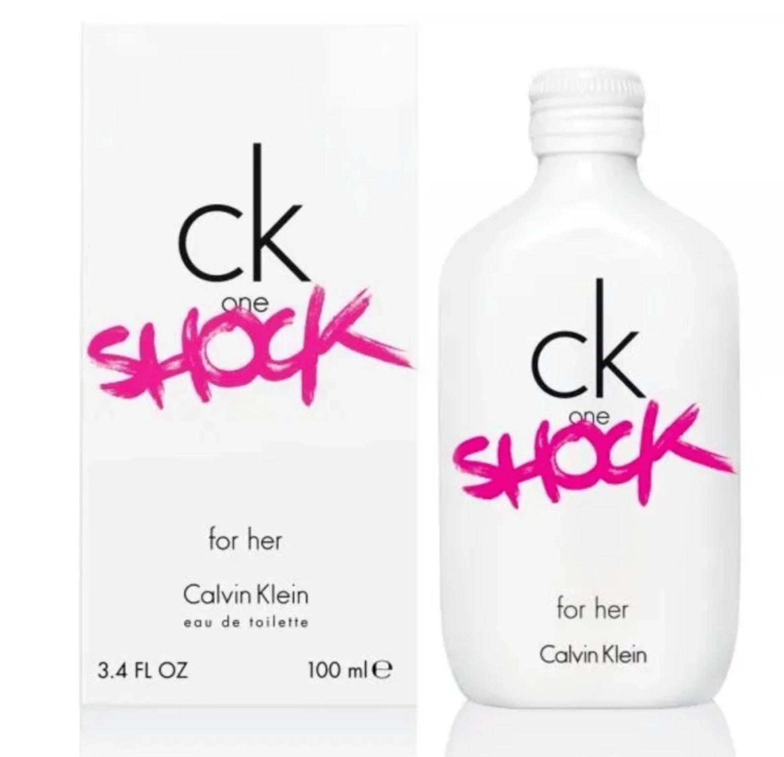 Klein Eau de Toilette CK ONE SHOCK Calvin Fragrance Duft Versiegelt 100ML, Ein spektakulär orientalischer, blumiger Duft