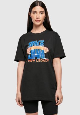 MisterTee Kurzarmshirt MisterTee Herren Space Jam Logo Tee (1-tlg)