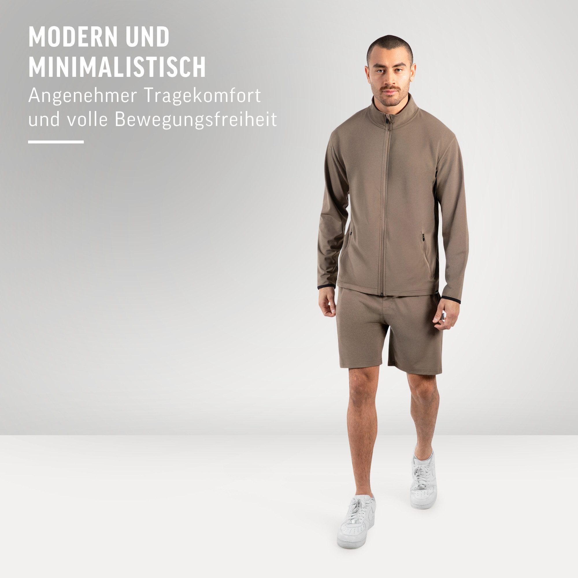Smilodox Shorts Xion, Bequeme Sportshorts mit 3D Rubber Print, Training Hose elastischer Bund mit Kordelzug Hohe Bewegungsfreiheit Sport Alltag