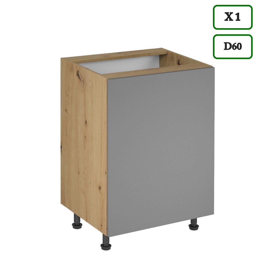 ROYAL24_MARKT Küchenzeile K109-G360 - Langen - Alles Wichtige auf einen Blick, (Komplett Set), Top Stoffe - Exklusiv - Hochwertig.