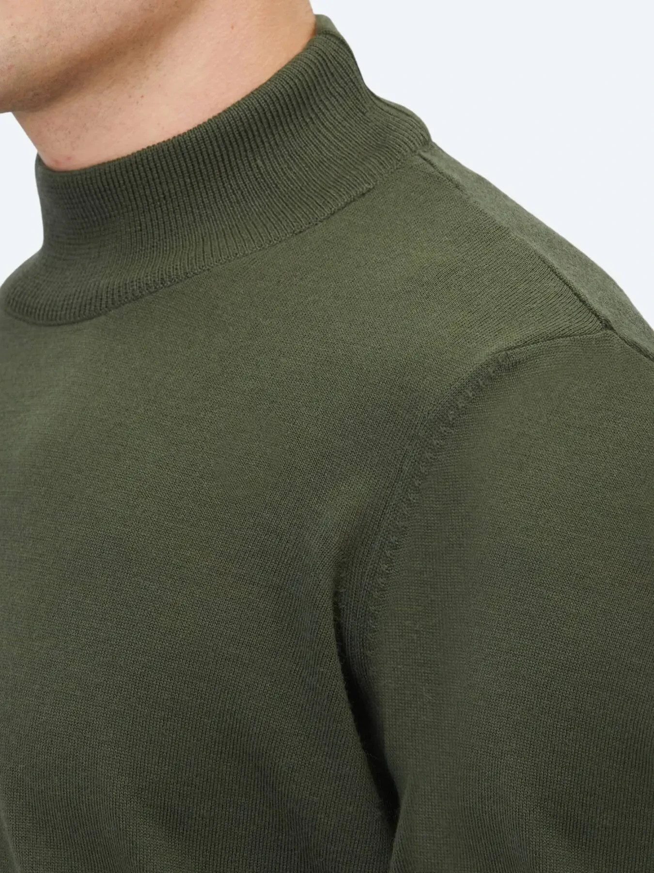 KİP Steppweste Khaki Strickpullover