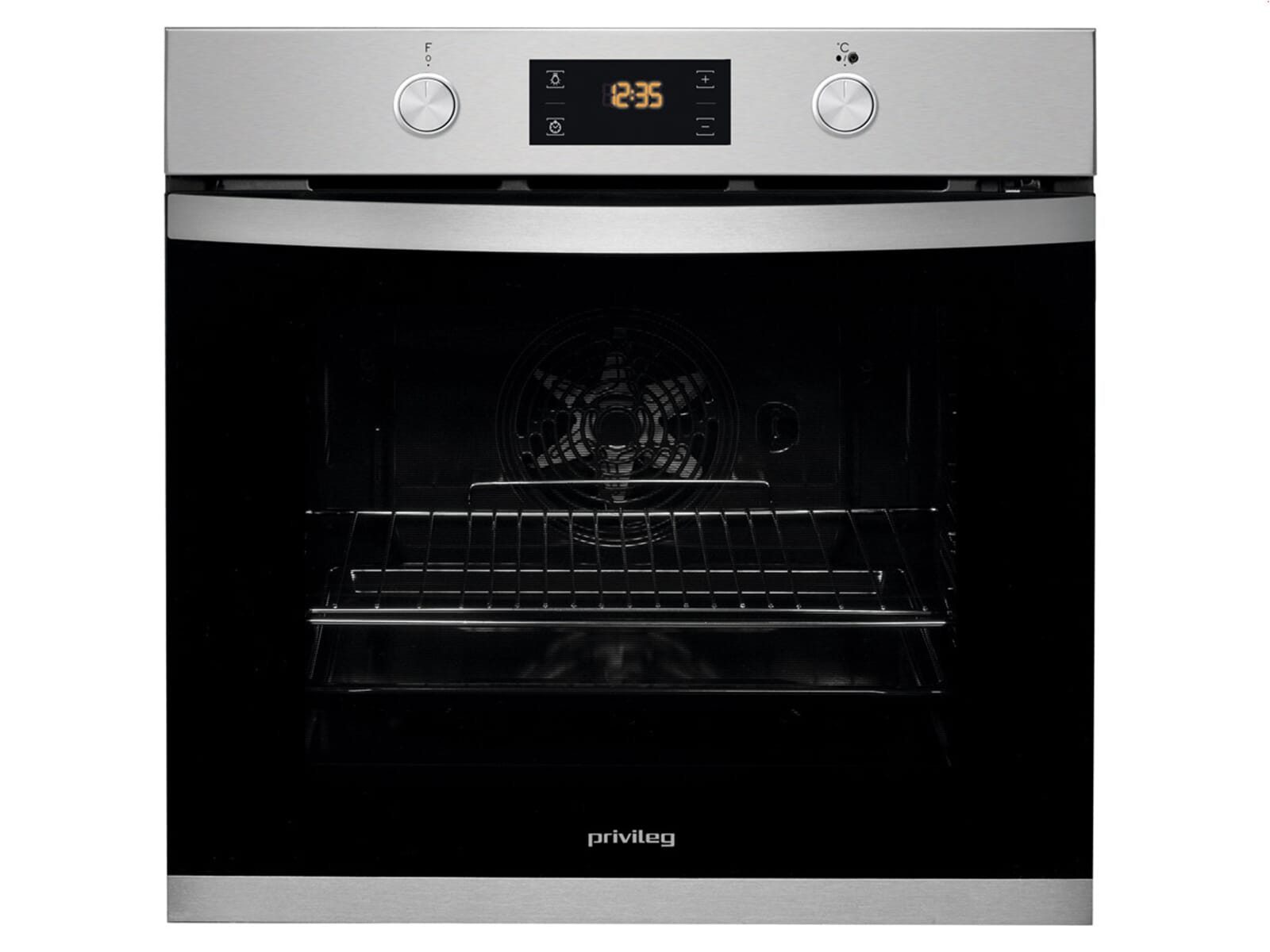 Privileg Einbaubackofen PBWK3 OH8V IN Einbauherd-Backofen Edelstahl