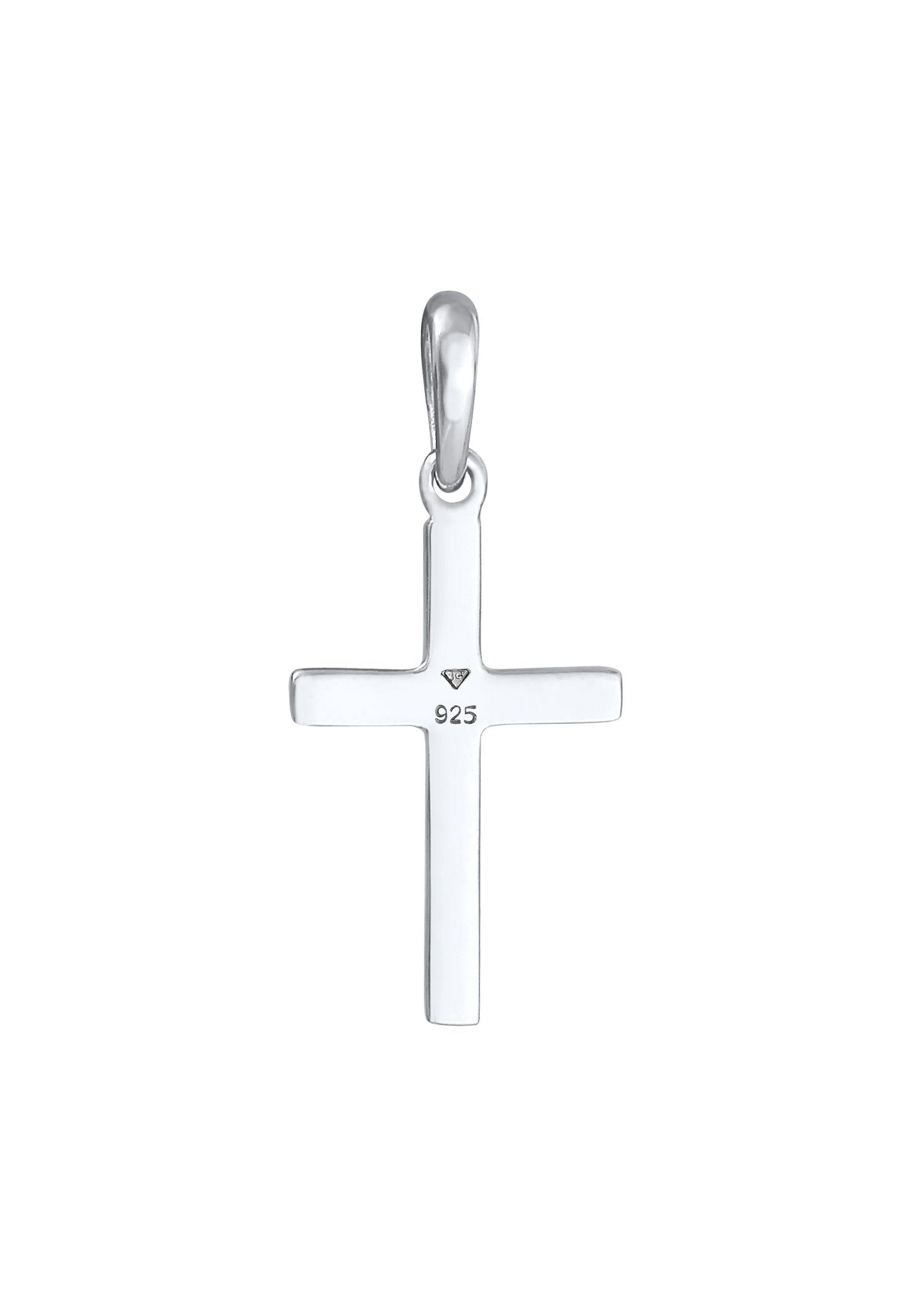 Elli Kettenanhänger Kreuz Schlicht Religion 925 günstig online kaufen