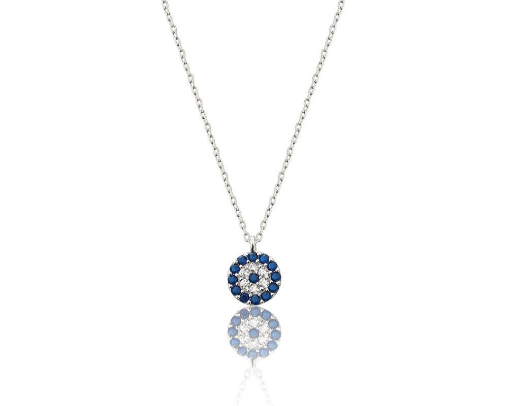 Einzelstück Kette mit Anhänger "Evil Eye" günstig online kaufen