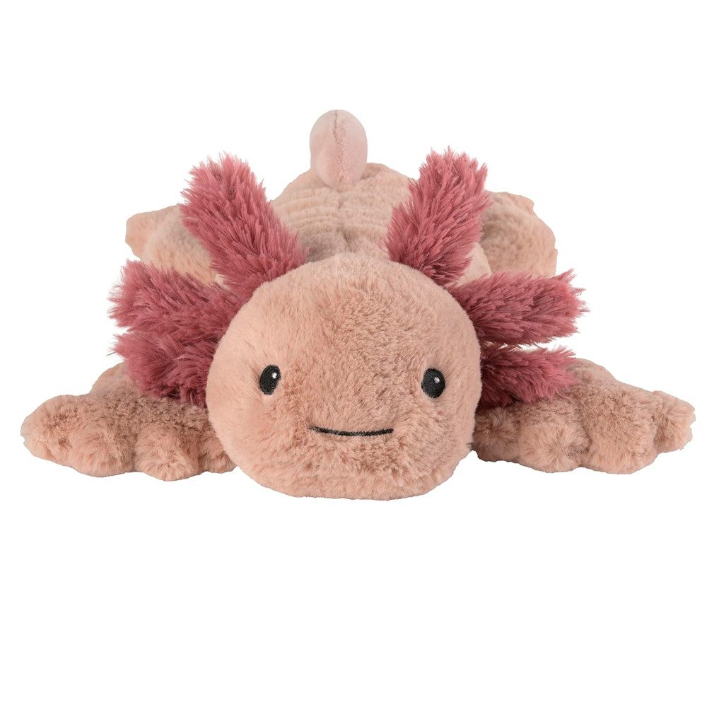 Greenlife Value Wärmflasche Warmies® Wärmekissen/Stofftier "Axolotl" Hirse Lavendelfüllung
