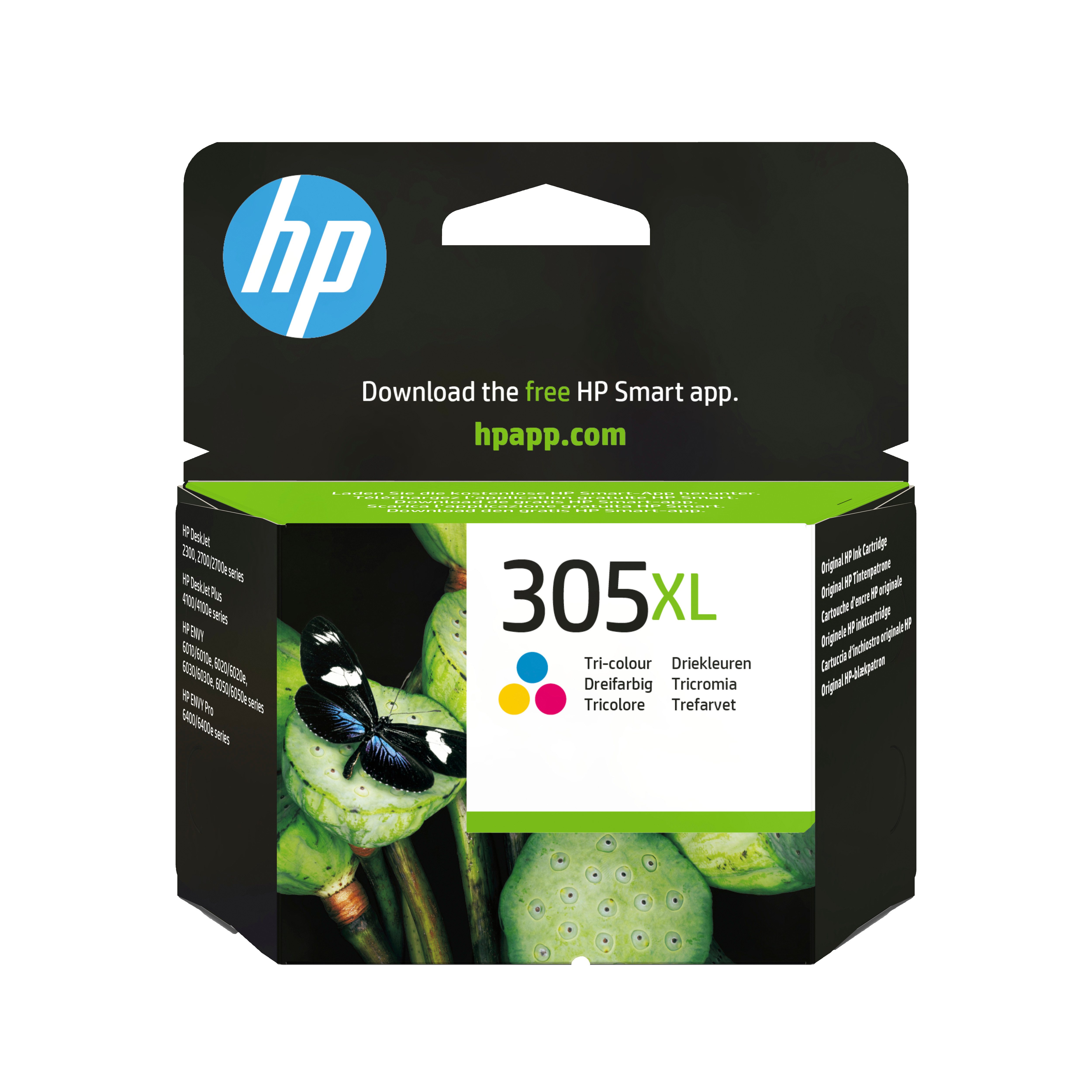 HP HP Tintenpatrone Nr. 305XL Multipack C/M/Y (ca. 20 Tintenpatrone