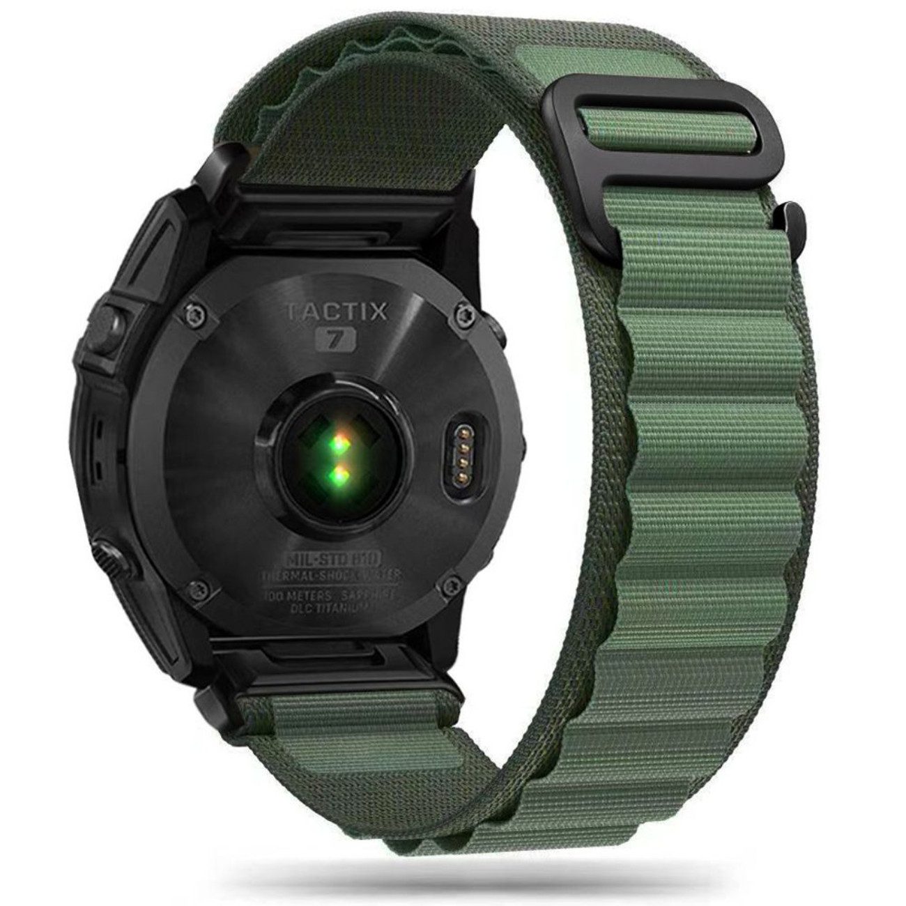 TECH PROTECT Smartwatch-Armband, Atmungsaktives Nylonarmband mit sicherem Klettverschluss